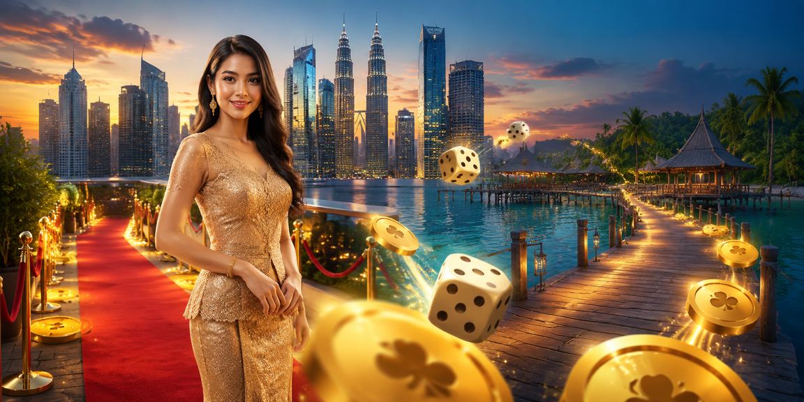 Permainan dadu langsung Sic Bo bergaya Kuala Lumpur dengan dealer sebenar untuk pemain richman888
